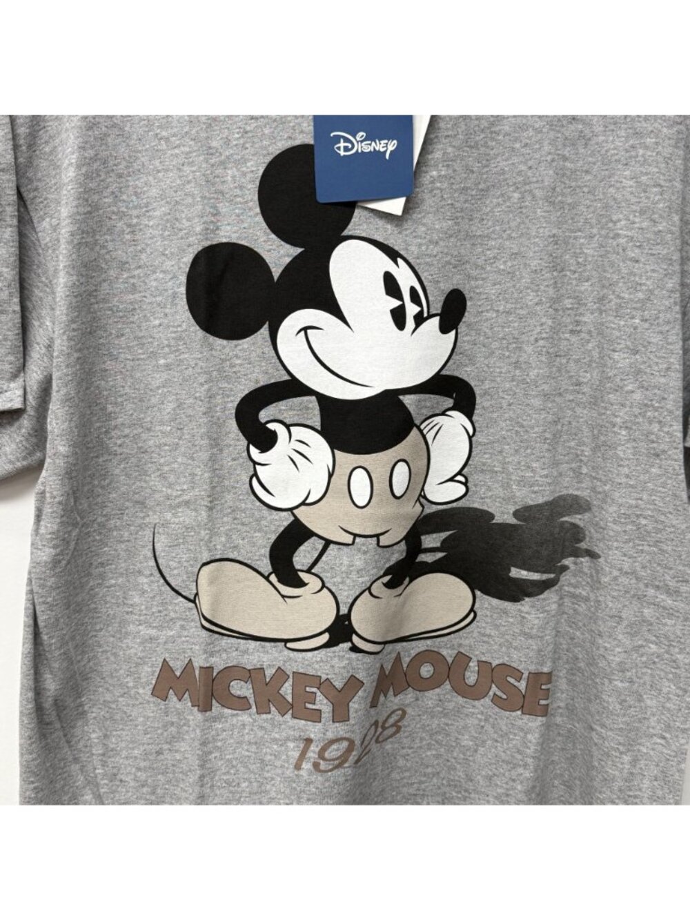 Disney Mickey Mouse Front Back Print Jerry Leigh Tee Size Large NWT Vintage - Picture 2 of 7